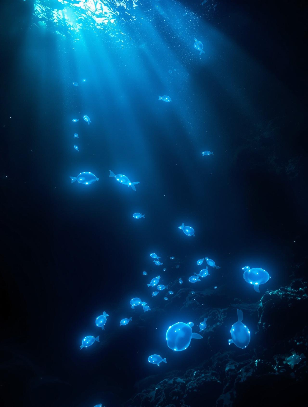 鲁鲁影院出品深海探秘海报