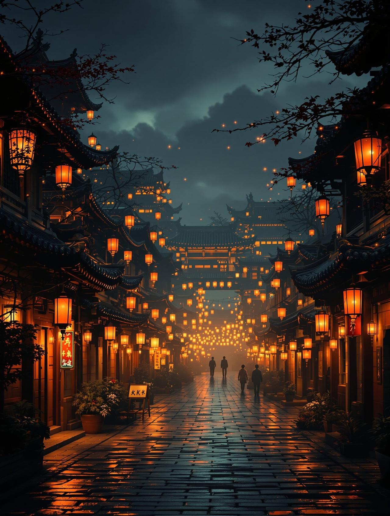 鲁鲁影院出品长安风云录海报